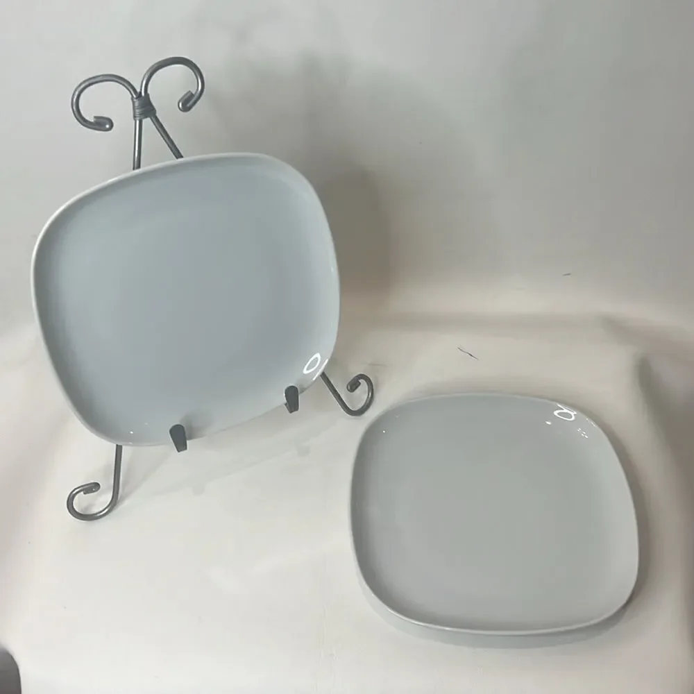 IKEA Of Sweden Side Plates Salad Dessert 7 Inches Square Set Of 2 Turkey 13286